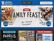 Tablet Screenshot of greeksouvlaki.com